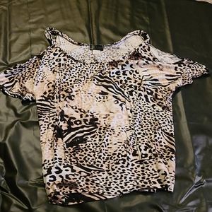 Cheetah blouse